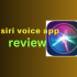 Siri voice commands app
